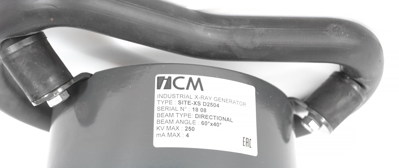 Шильдик генератора ICM Site-XS D2504